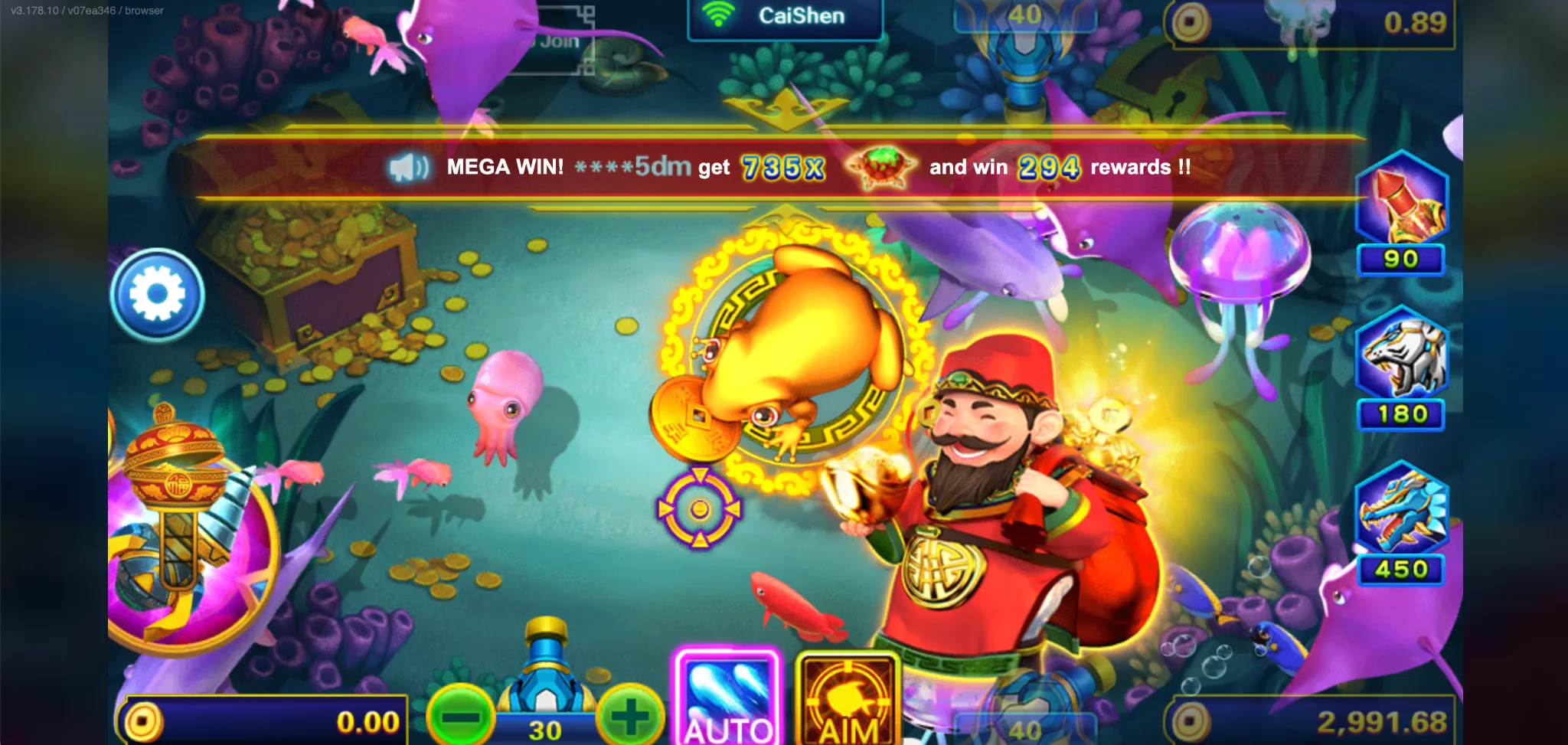 How to play Fish Shooting Get Rich 3D 9M
