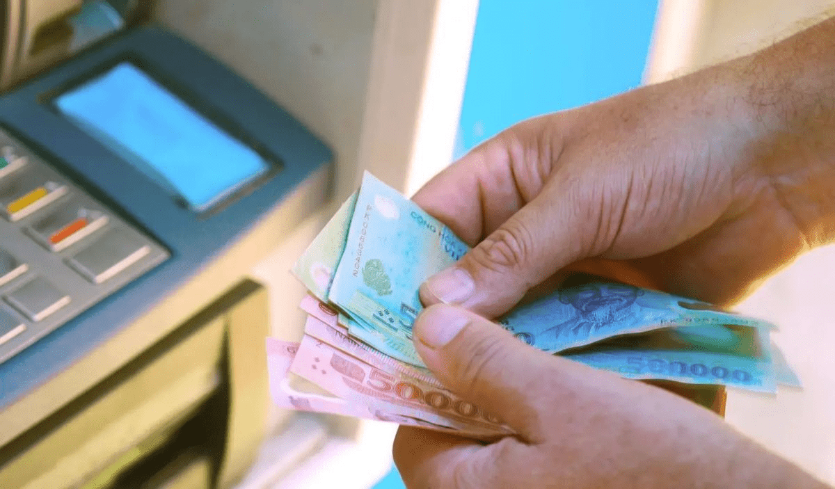 Players can withdraw money from 9M via bank transfer